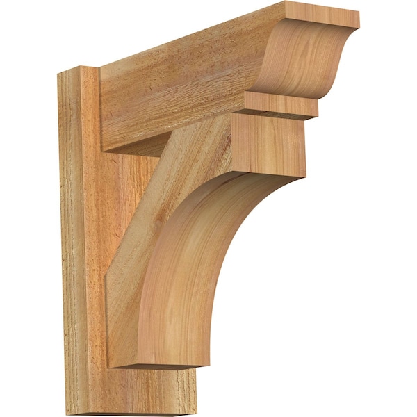 Ekena Millwork Westlake Rough Sawn Traditional Outlooker, Western Red Cedar, 6"W x 16"D x 16"H OUT06X16X16WTL01RWR - main